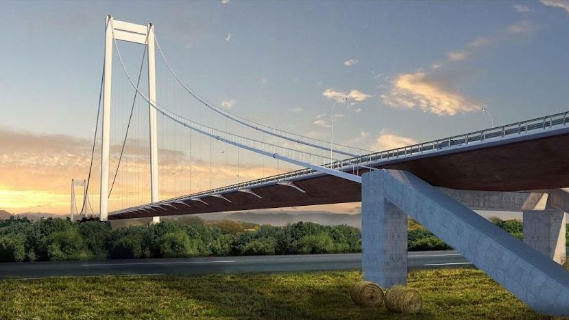 Galati steel integral to new bridge over the Danube
